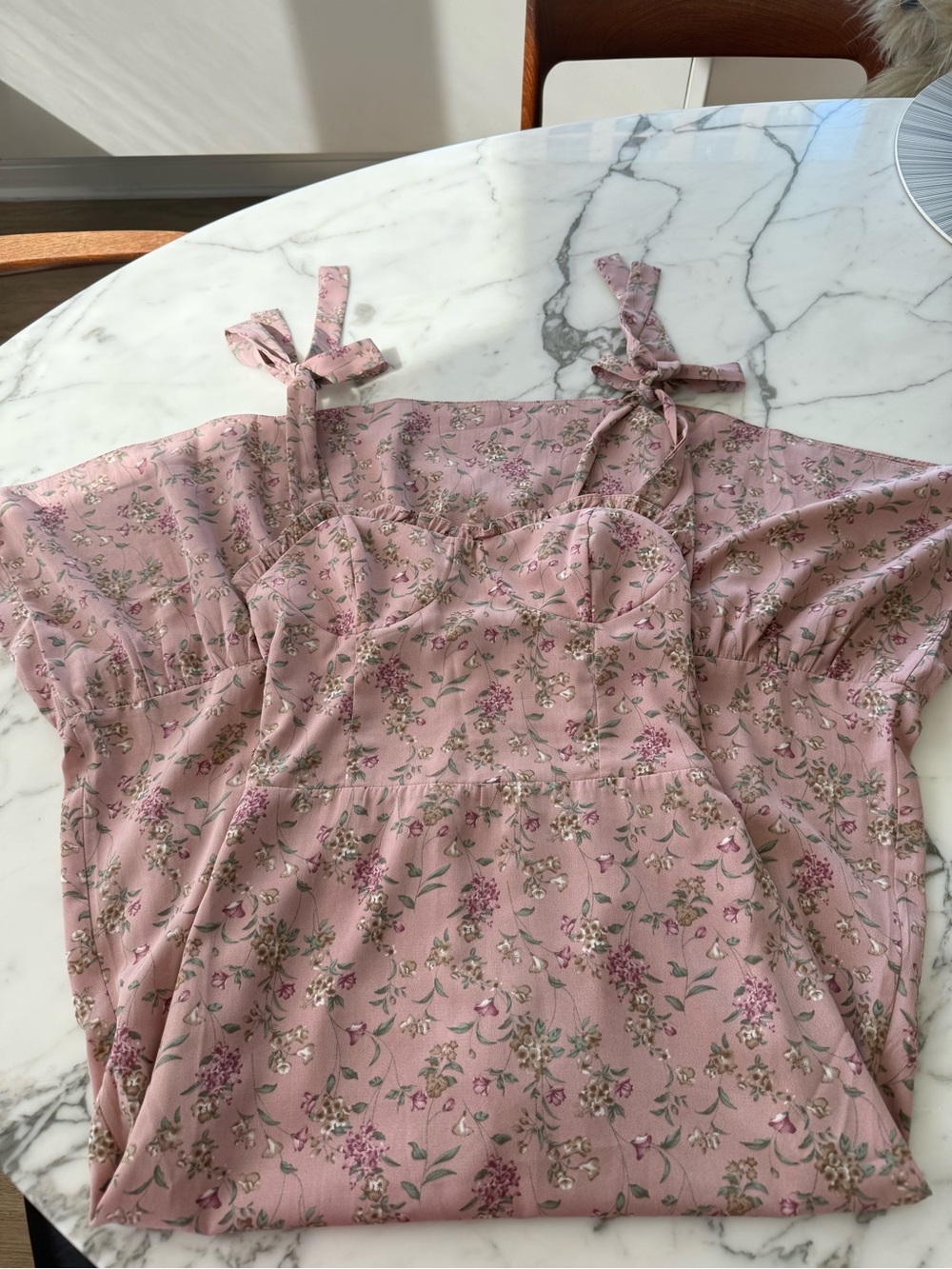 O.P.T. Maxi Floral Dress - Picture 3 of 6
